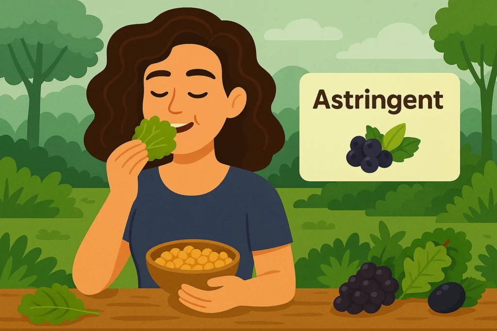 ayurveda astringent taste