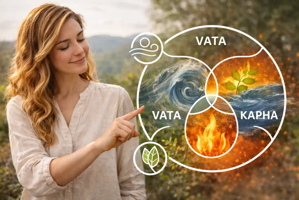 Ayurveda dosha clock daily routine
