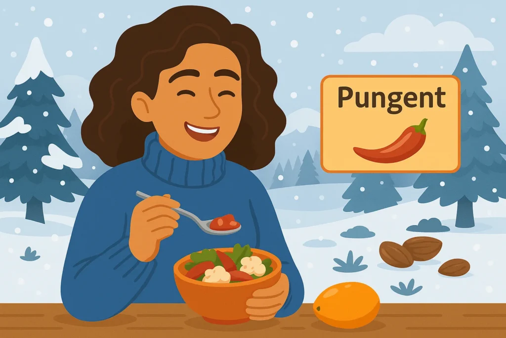 ayurveda pungent taste