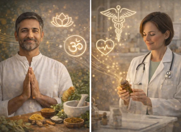 Ayurveda medical practitioner