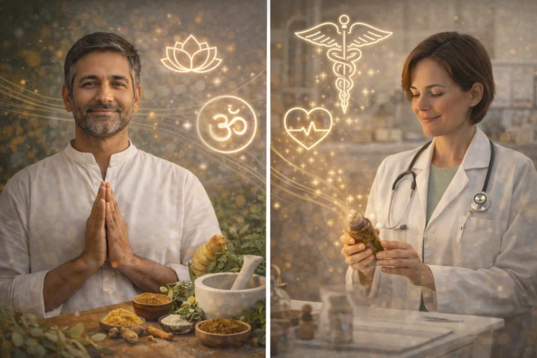 Ayurveda medical practitioner