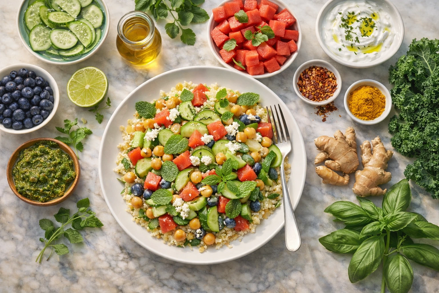 Pitta foods and Pitta Cooking