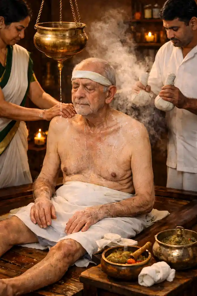 Parkinson's Panchakarma detoxification